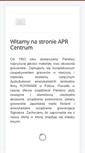 Mobile Screenshot of apcentrum.com.pl
